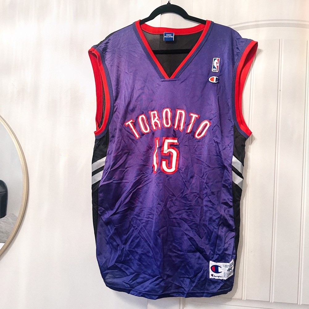 Vintage Vince Carter raptors jersey